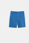 Bermuda en coton bleu garçon 2