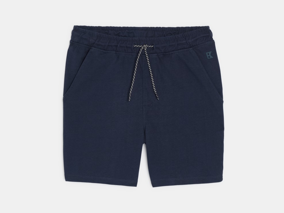 Bermudashorts aus Baumwolle Blau Jungen 2