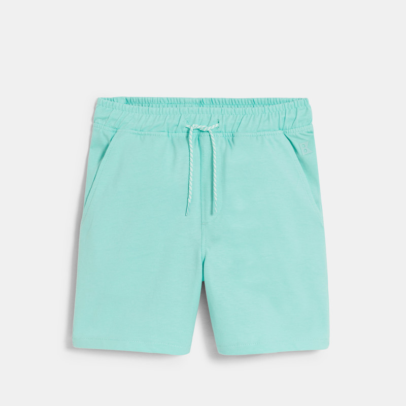 OKAIDI - Bermuda en coton bleu garçon - Garcon