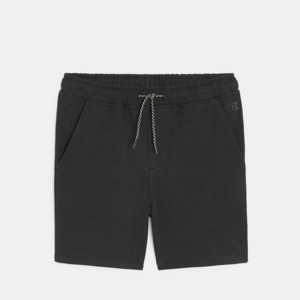 Bermuda en coton noir garçon