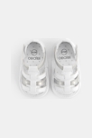 Sandalias blancas para bebé recién nacido 2