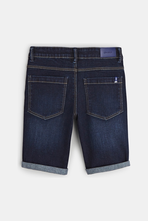 Bermuda en jean bleu garçon 2