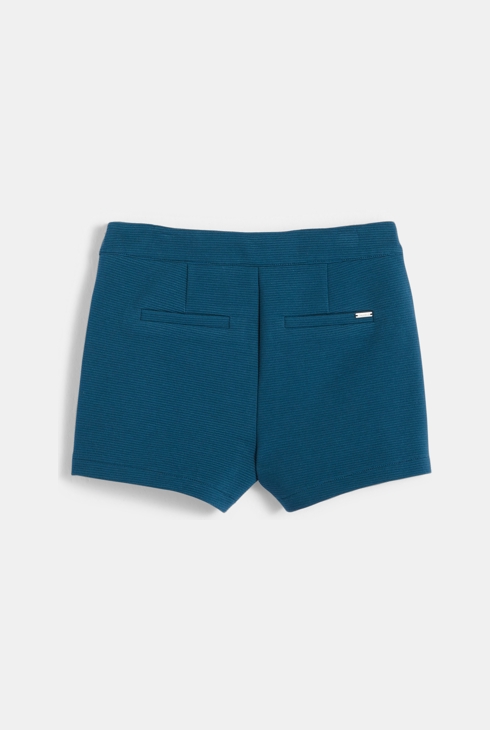 Short côtelé vert fille 2