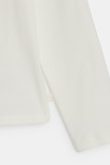 T-shirt col roulé blanc fille