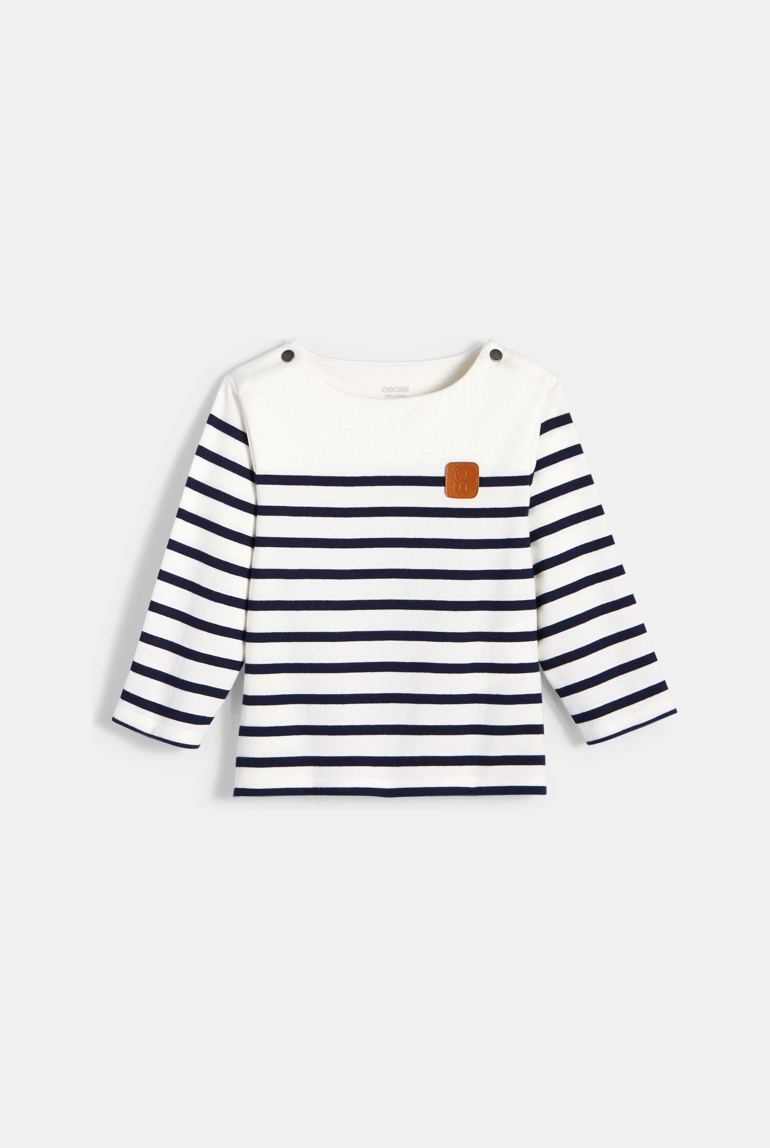 Matrosen-T-Shirt Blau Baby Jungen 1