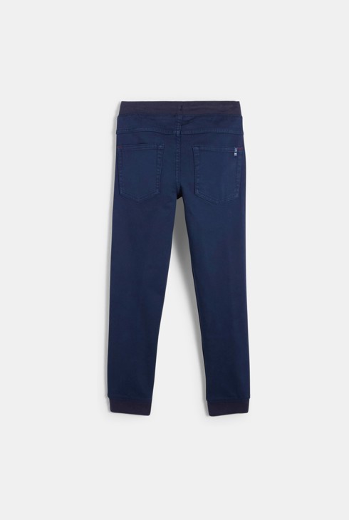 Urban-Jogginghose aus Canvas Blau Jungen 2