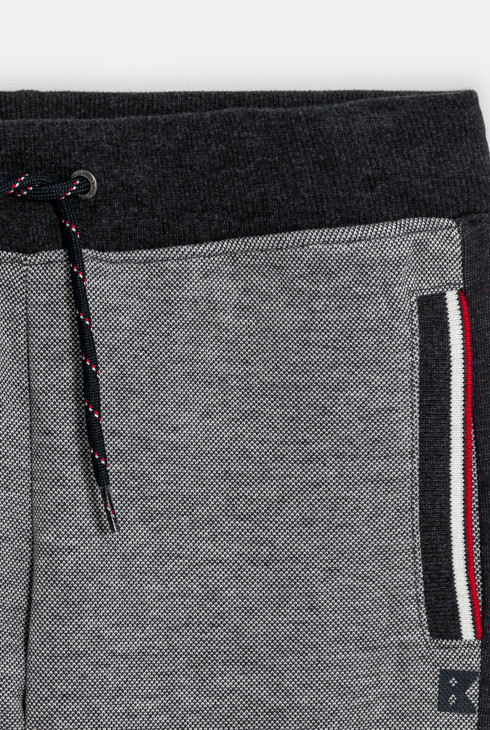 Pantalon de jogging gris garçon