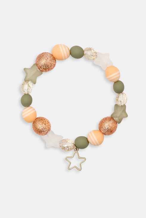 Bracelet de perles étoile fille 1