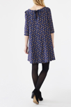 Robe fluide imprimée à nœud dos de maternité 5