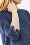 Robe fluide imprimée à nœud dos de maternité 3