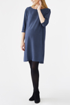 Robe fluide imprimée à nœud dos de maternité 4