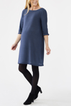 Robe fluide imprimée à nœud dos de maternité 5