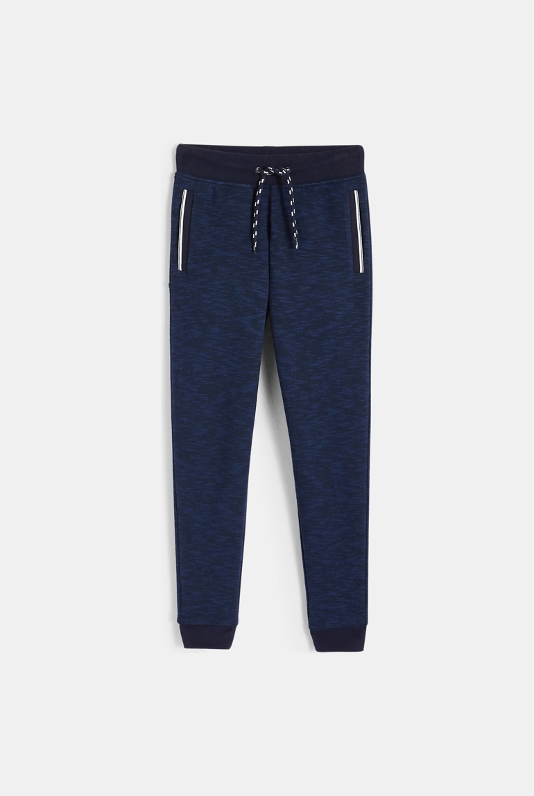 Pantalon de jogging bleu garçon 1