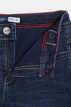 Jean droit doublé polaire bleu garçon 3