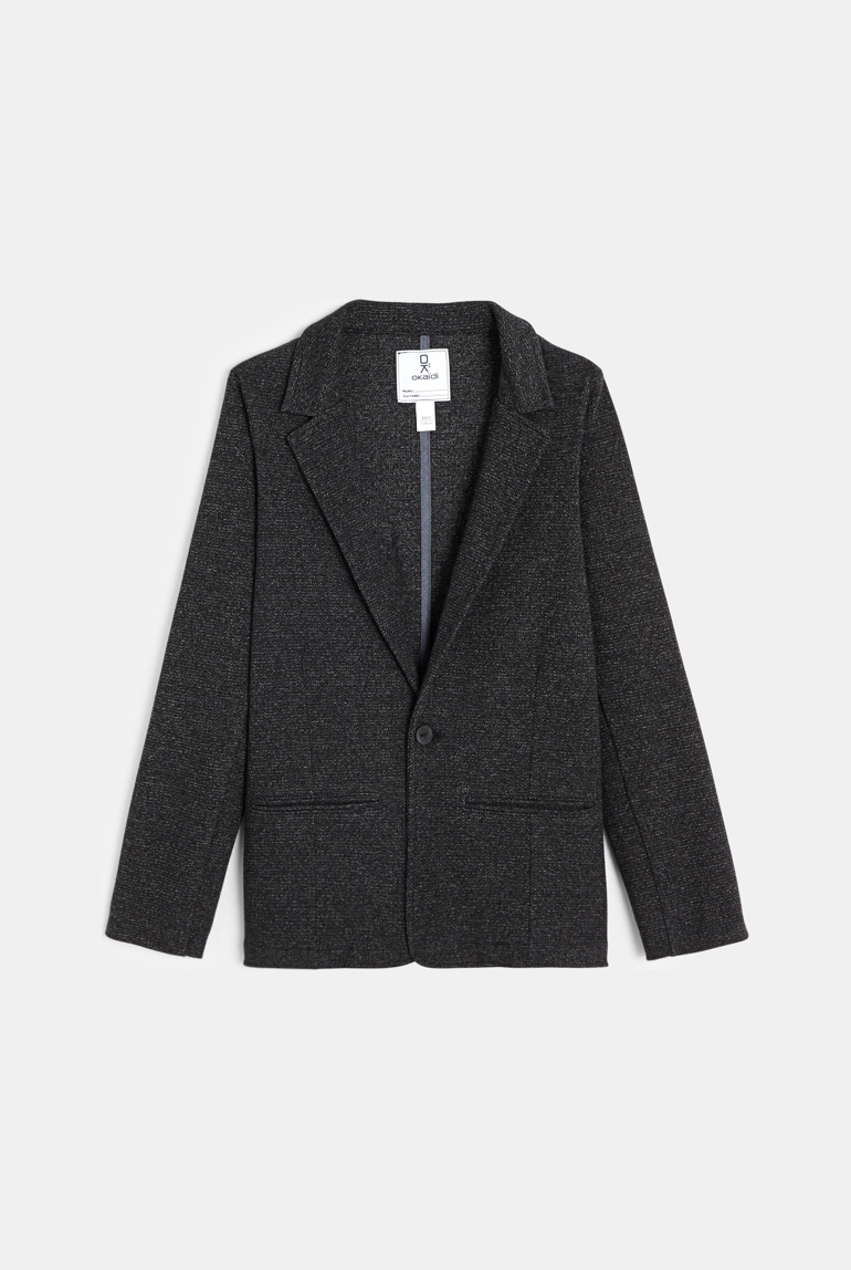 Chaqueta de traje negra niño 1