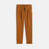 Pantalon paper bag marron fille