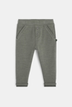 Pantalon maille jogpant vert bébé garçon