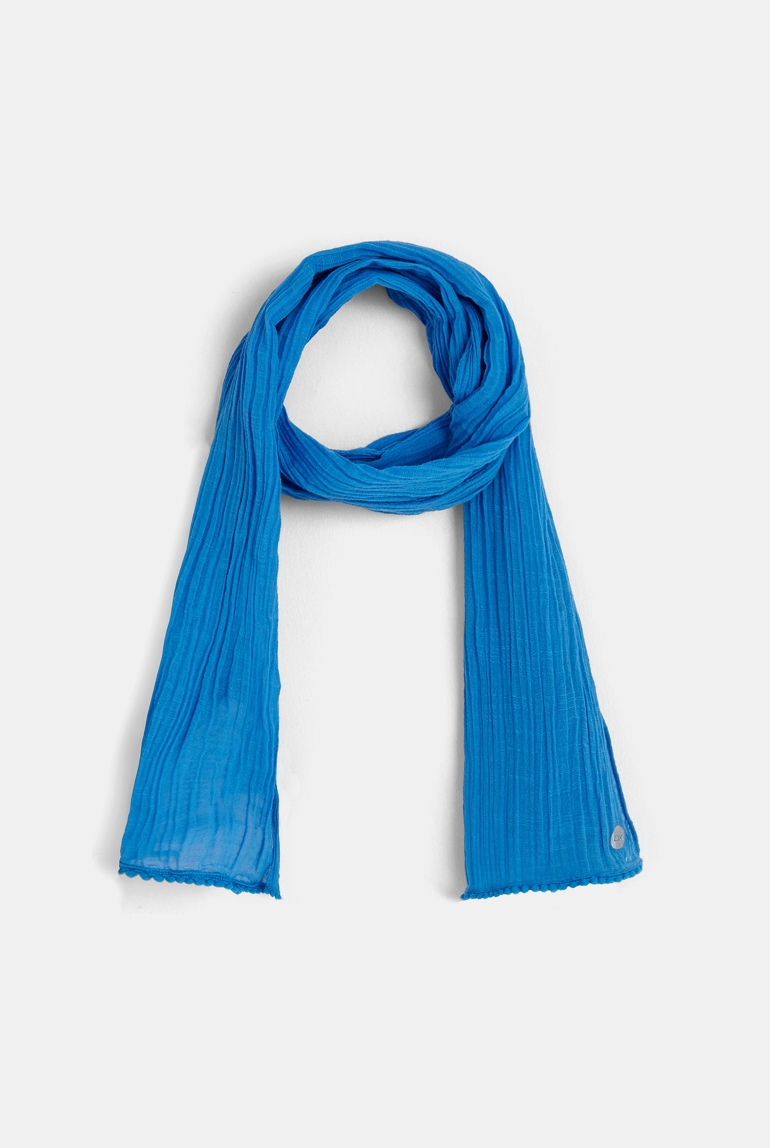 Chéche uni turquoise fille 1