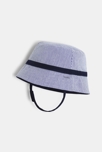 Bob uni à bande rayée réversible bleu bébé garçon 2