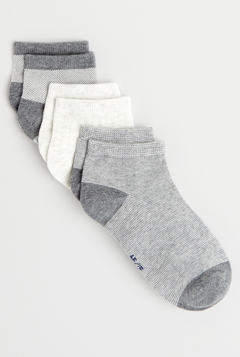 Modische Söckchen (3er-Pack) Grau Jungen 1