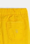 Pantalon taille pressionnée jaune bébé garçon 3