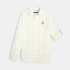 Chemise à carreaux jaune garçon