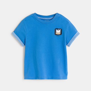 T-shirt à motif bleu bébé garçon 1