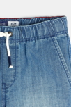 Bermudas vaqueras slim azul niño 3