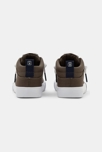 Baskets mid en toile vertes garçon 4