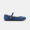 Ballerines couleur bleues fille