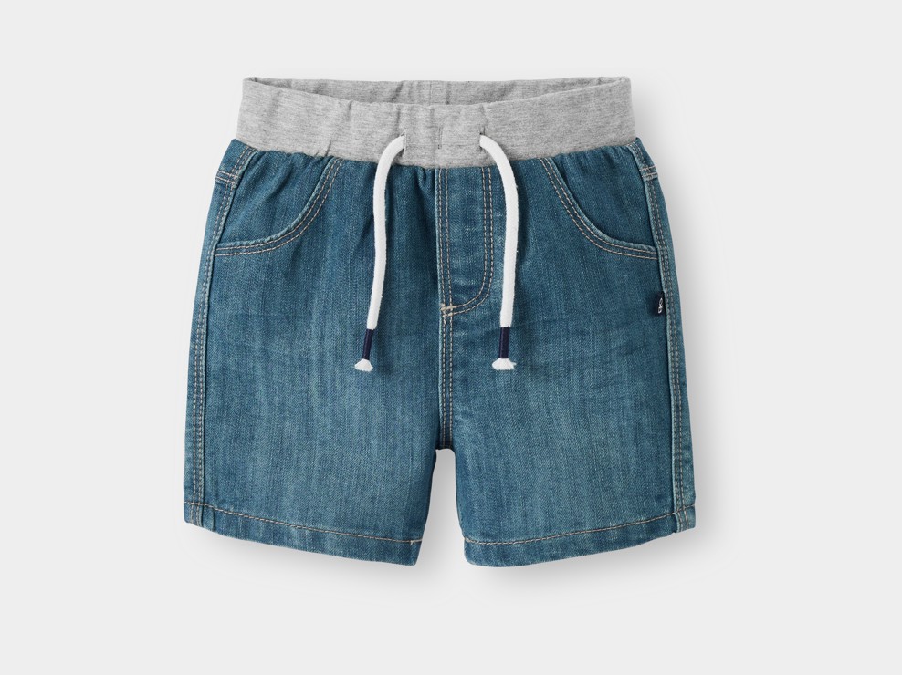 Shorts aus Jeans Blau Baby Jungen 2