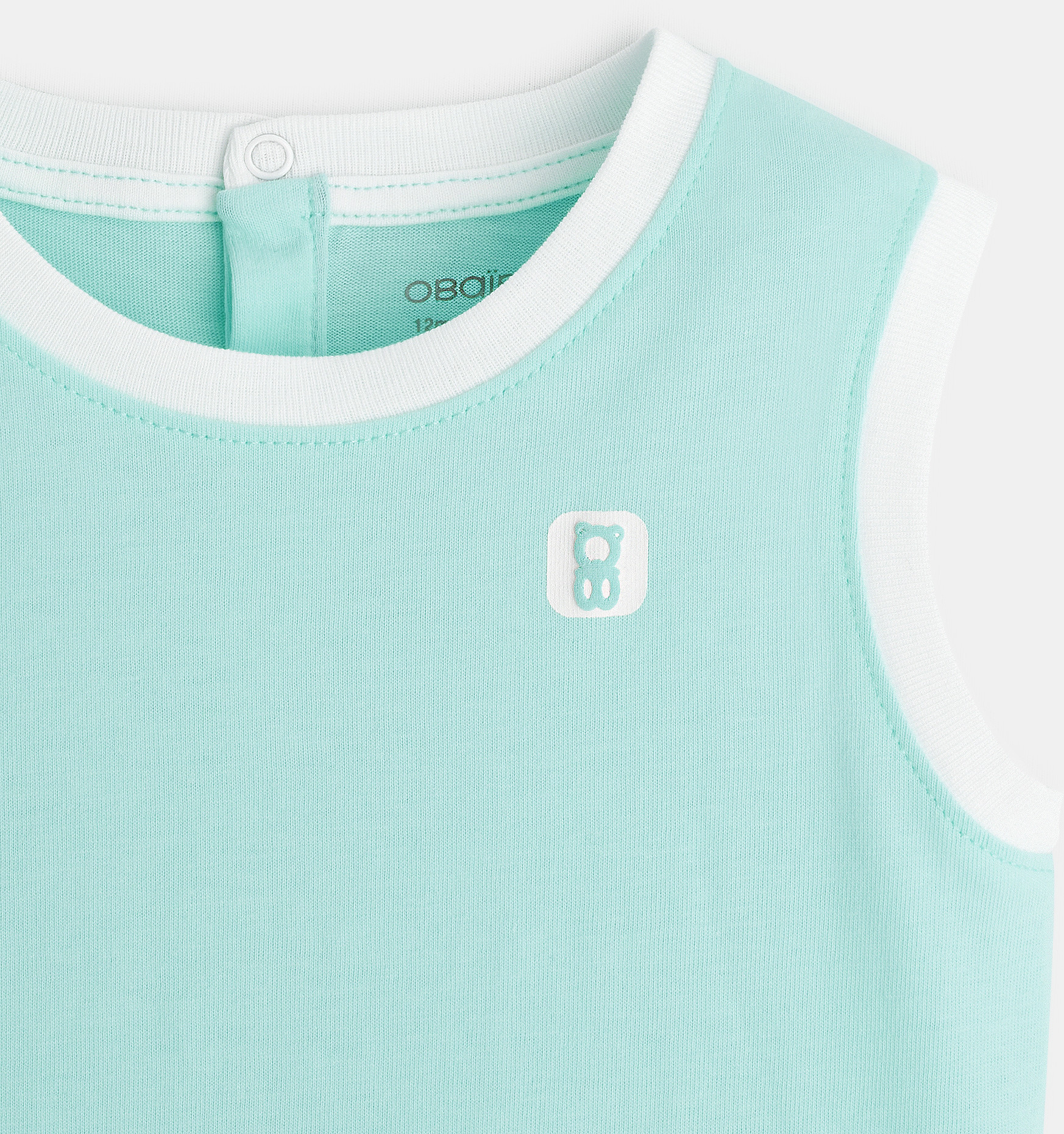Tanktops aus Baumwolle Blau Baby Jungen 2