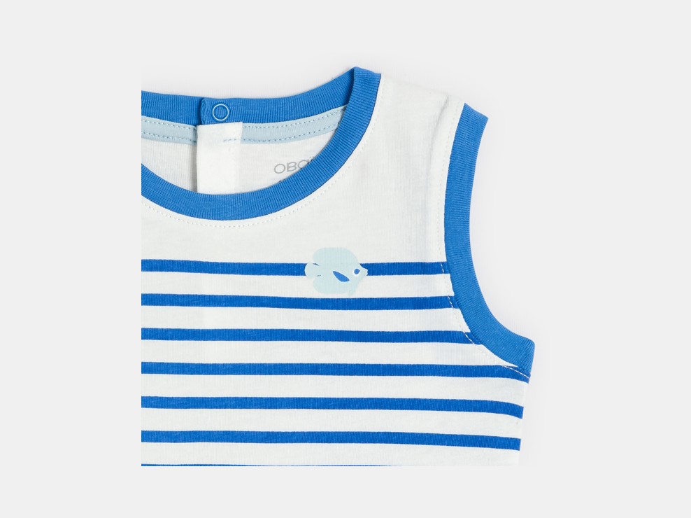 Camiseta de tirantes punto jersey bebé niño 2