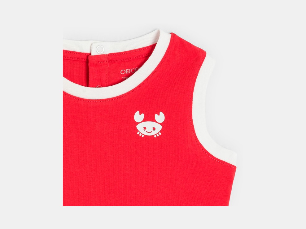 Jersey-Tanktop Kleinkind Junge 2