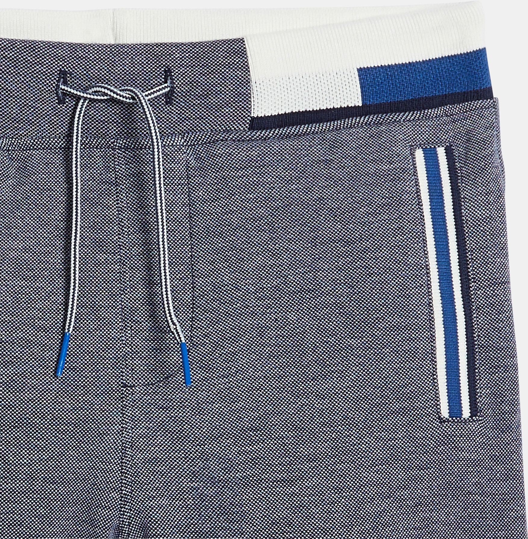 Bermudashorts aus Molton Türkis Jungen 2