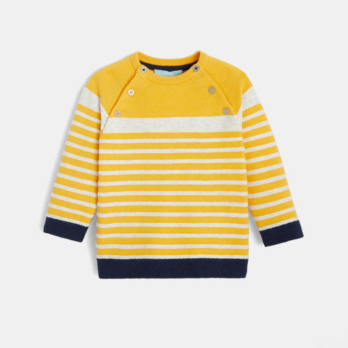 Pull best sale jaune garcon