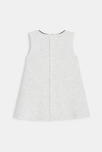 Vestido pichi de punto gris bebé niña 2