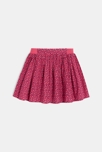 Falda de patinadora estampada rosa niña 1