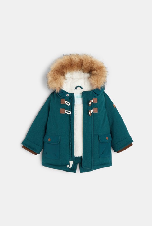 Waterproof urban coat with hood 2