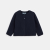 Gilet point mousse uni