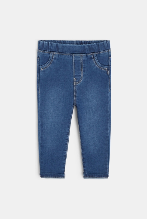Jeggings aus Denim Blau Baby Mädchen 1