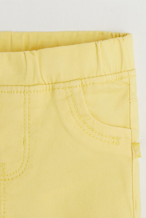 Pajkice iz denima  rumena dojenček deklica 2