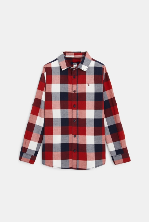 Karohemd Rot Jungen 1