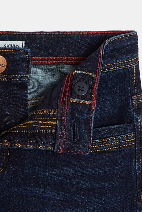 Kavbojke skinny bi-stretch modra deček 2