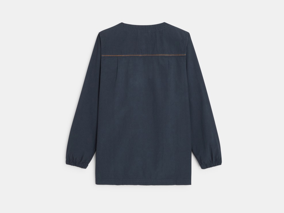 Tablier d'écolier gris garçon 2