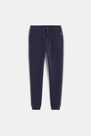 Jogging en molleton bleu fille 1
