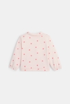 Veste molleton imprimé cerises rose bébé fille 3