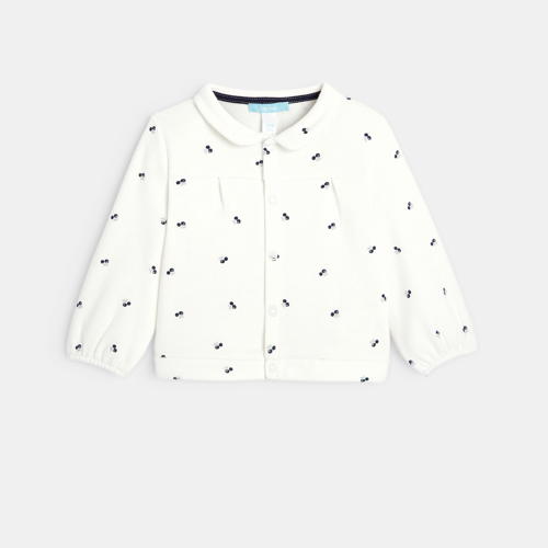 Veste discount molleton fille