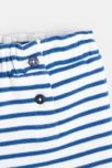 Short maille rayé bleu bébé fille 3