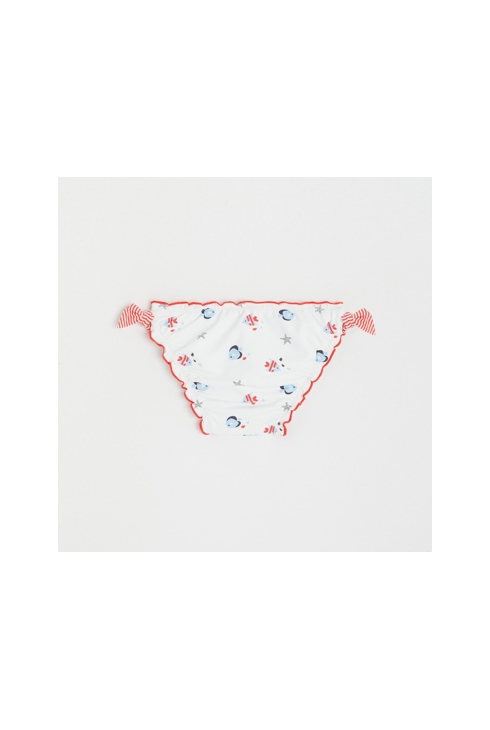Culotte de bain imprimé poissons bébé fille